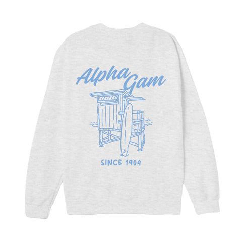 Surf's Up Sorority Crewneck