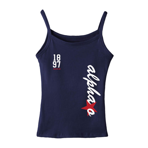 Star Scripted Sorority Tank