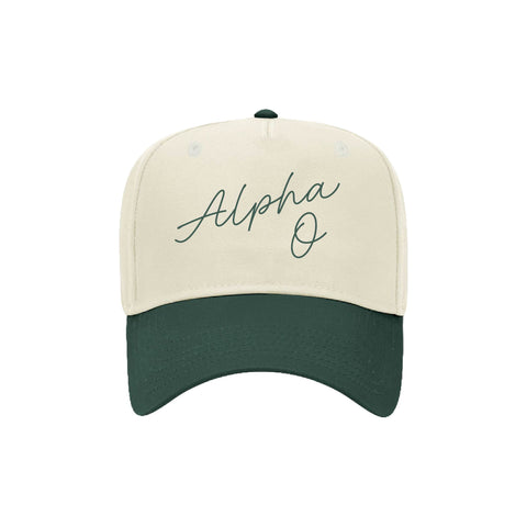 Hand Written Embroidered Sorority Hat