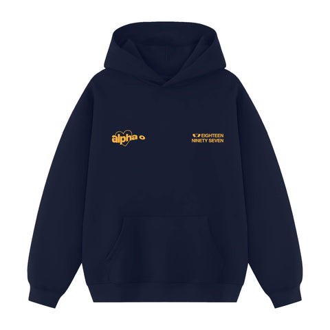 Lover Girl Navy Sorority Hoodie