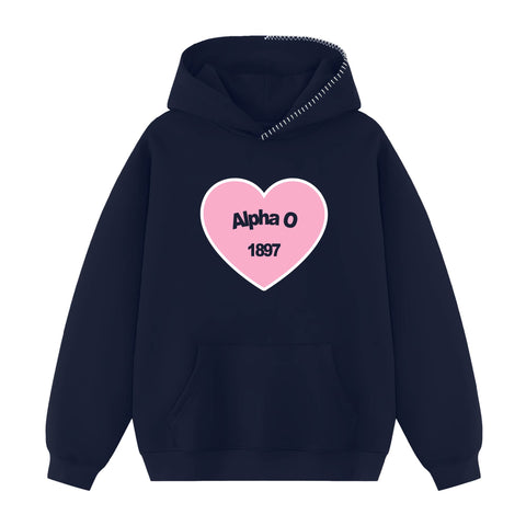 Close to Me Hood Stitch Sorority Hoodie