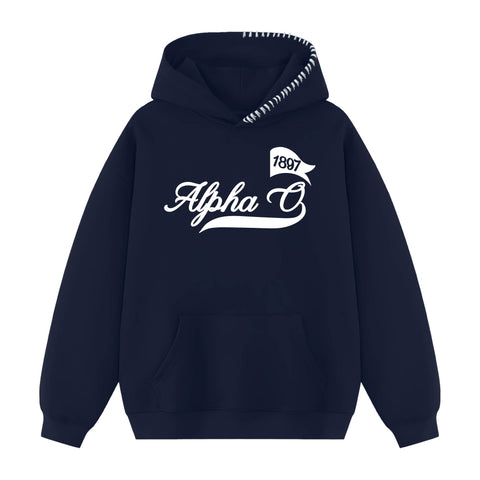 Campus Spirit Hood Stitch Sorority Hoodie