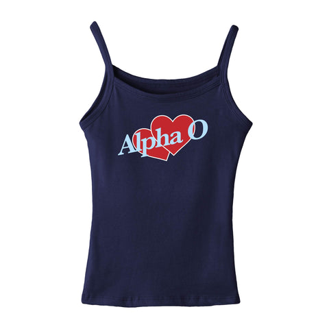 Twin Hearts  Sorority Tank