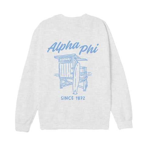 Surf's Up Sorority Crewneck