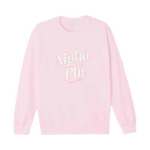 Petit Florals Sorority Crewneck