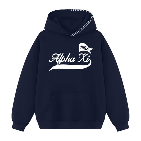 Campus Spirit Hood Stitch Sorority Hoodie