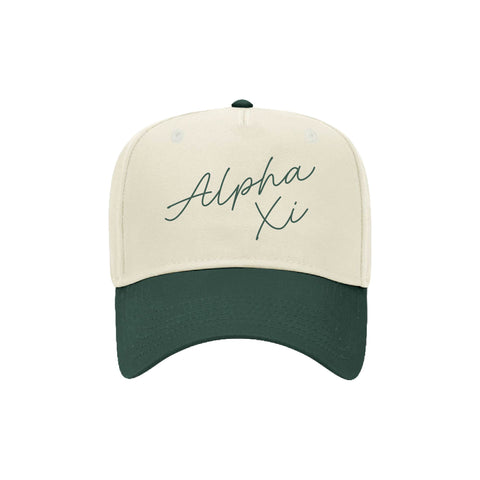 Hand Written Embroidered Sorority Hat