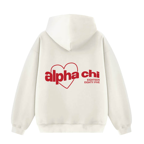Lover Girl Cream Sorority Hoodie