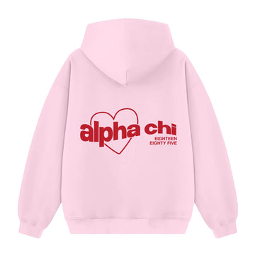 Lover Girl Pink Sorority Hoodie