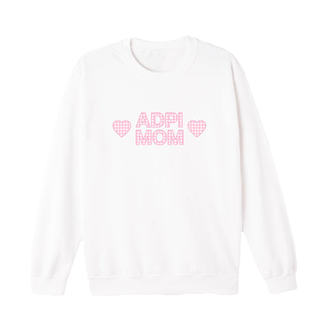 Picnic With Mom Printed Sorority Crewneck