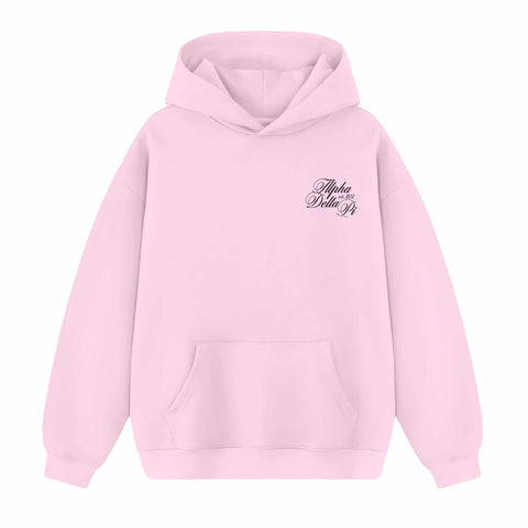 Secret Script Sorority Hoodie