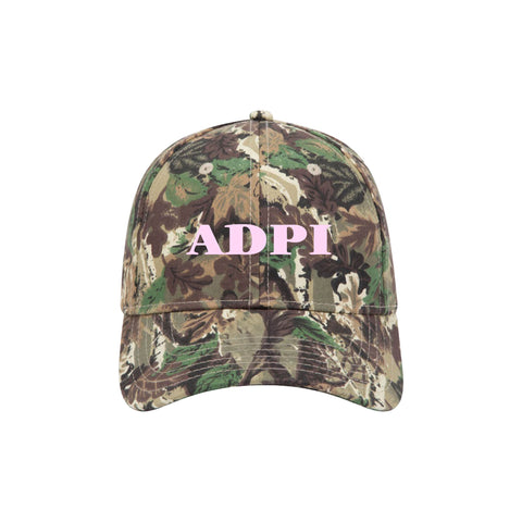 Classic Camo Embroidered Sorority Hat