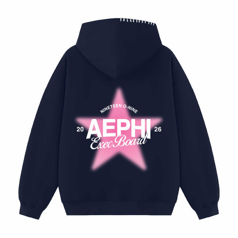 Star Council Exec Hood Stitch Sorority Hoodie