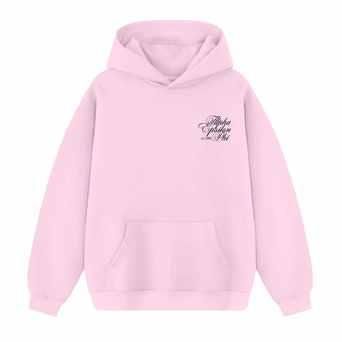 Secret Script Sorority Hoodie