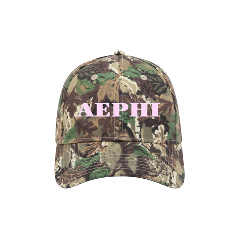 Classic Camo Embroidered Sorority Hat
