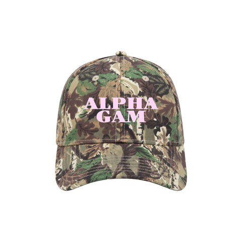 Classic Camo Embroidered Sorority Hat