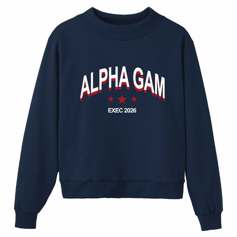 Top Tier Exec Sorority Mock Neck
