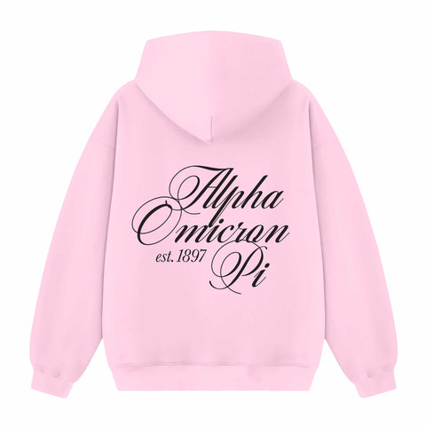 Secret Script Sorority Hoodie