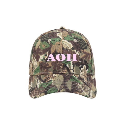 Classic Camo Embroidered Sorority Hat