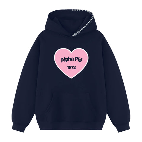 Close to Me Hood Stitch Sorority Hoodie