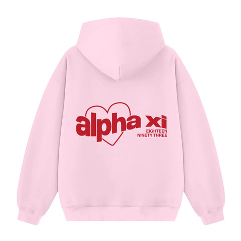 Lover Girl Pink Sorority Hoodie