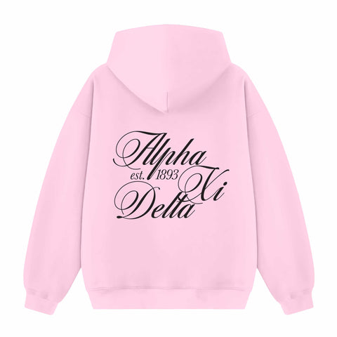 Secret Script Sorority Hoodie