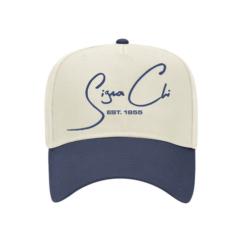 Autograph Embroidered Fraternity Hat