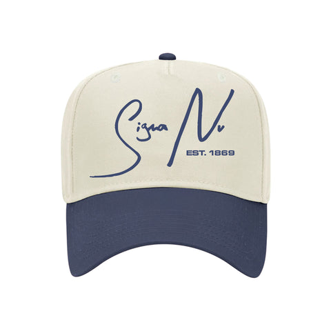Autograph Embroidered Fraternity Hat