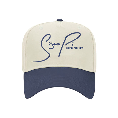 Autograph Embroidered Fraternity Hat