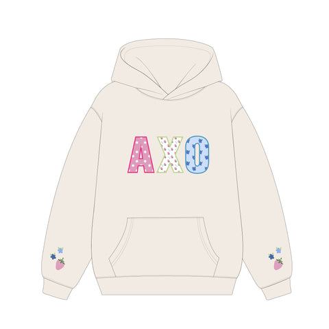 PO 11518| Clemson University Alpha Chi Omega HLH Hoodie