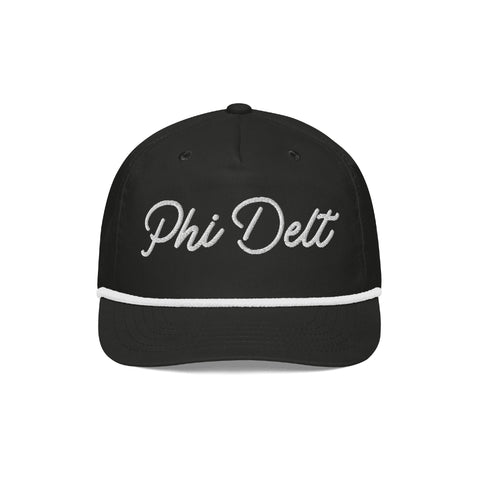 Back 9 Embroidered Fraternity Rope Hat