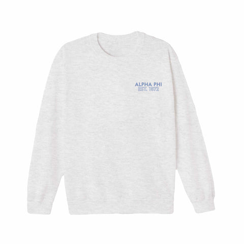 By The Seashore Sorority Crewneck