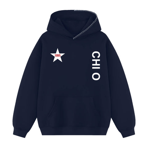 Rally Star Hood Stitch Sorority Hoodie