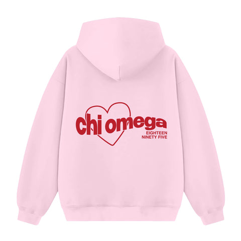 Lover Girl Pink Sorority Hoodie