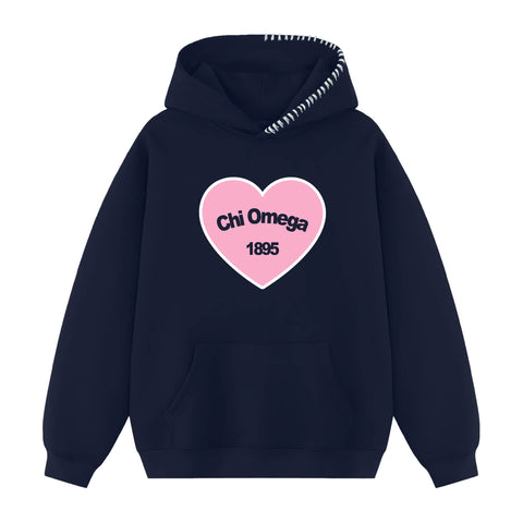 Close to Me Hood Stitch Sorority Hoodie