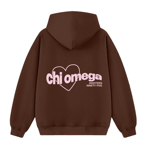 Lover Girl Brown Sorority Hoodie