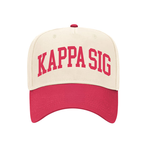 Collegiate Puff Embroidered Fraternity Hat