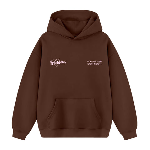Lover Girl Brown Sorority Hoodie