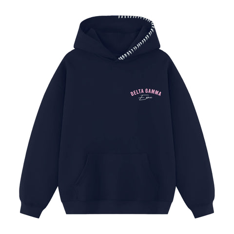 Rose Arc Exec Hood Stitch Sorority Hoodie