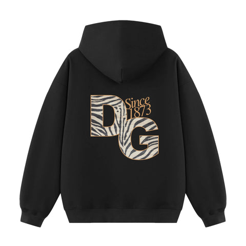 Midnight Stripes Printed Sorority Hoodie