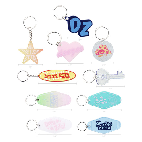 Sorority Keychain Mystery 3-Pack