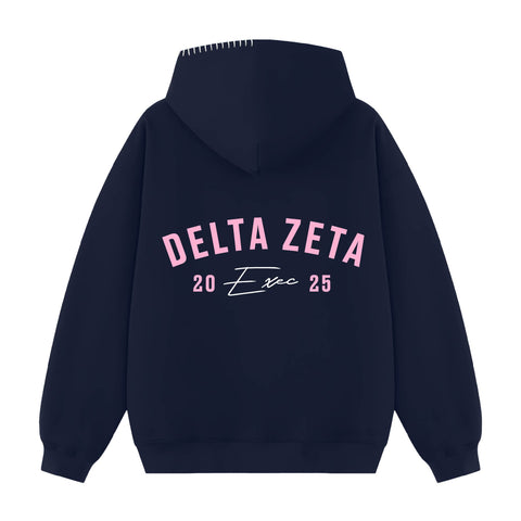 Rose Arc Exec Hood Stitch Sorority Hoodie