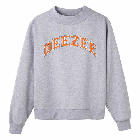 Burnt Orange Campus Colors Sorority Mock Neck
