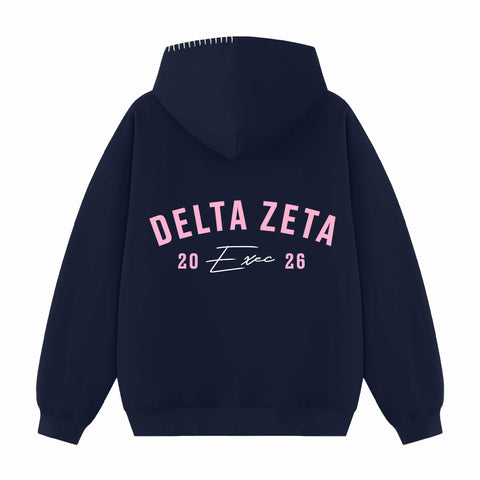 Rose Arc Exec Hood Stitch Sorority Hoodie