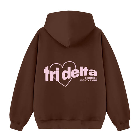 Lover Girl Brown Sorority Hoodie