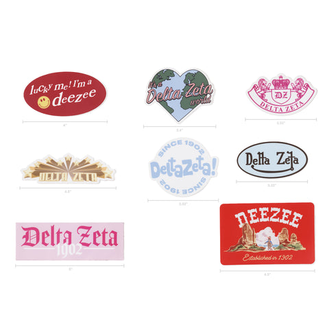 Sorority Sticker Mystery 10-Pack