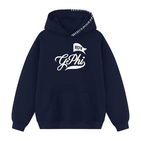 Campus Spirit Hood Stitch Sorority Hoodie