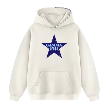 Blue Eyes Hood Stitch Sorority Hoodie