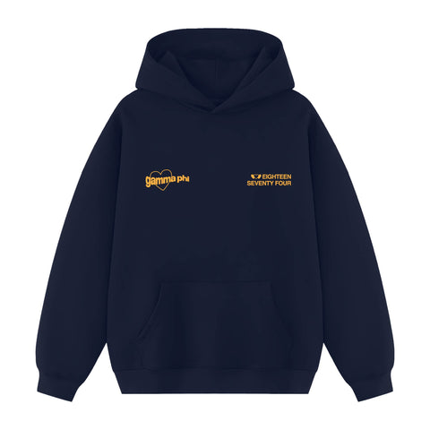 Lover Girl Navy Sorority Hoodie