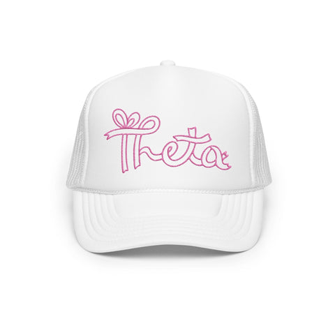 Written In Ribbon Embroidered Sorority Hat